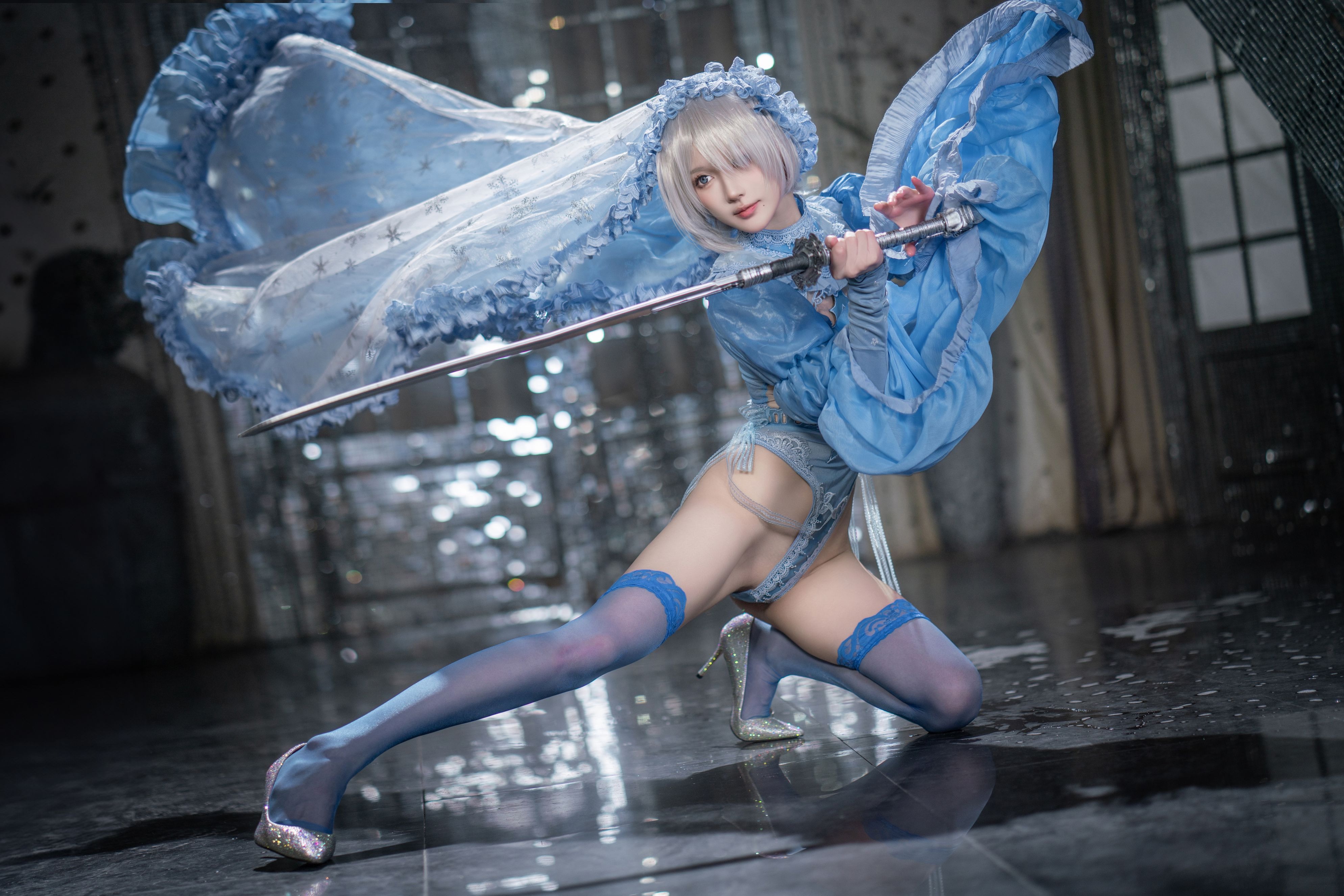 Đọc truyện hentai Tuyển tập Albums siêu phẩm Cosplay - Chap 11 - Abao-ice and snow