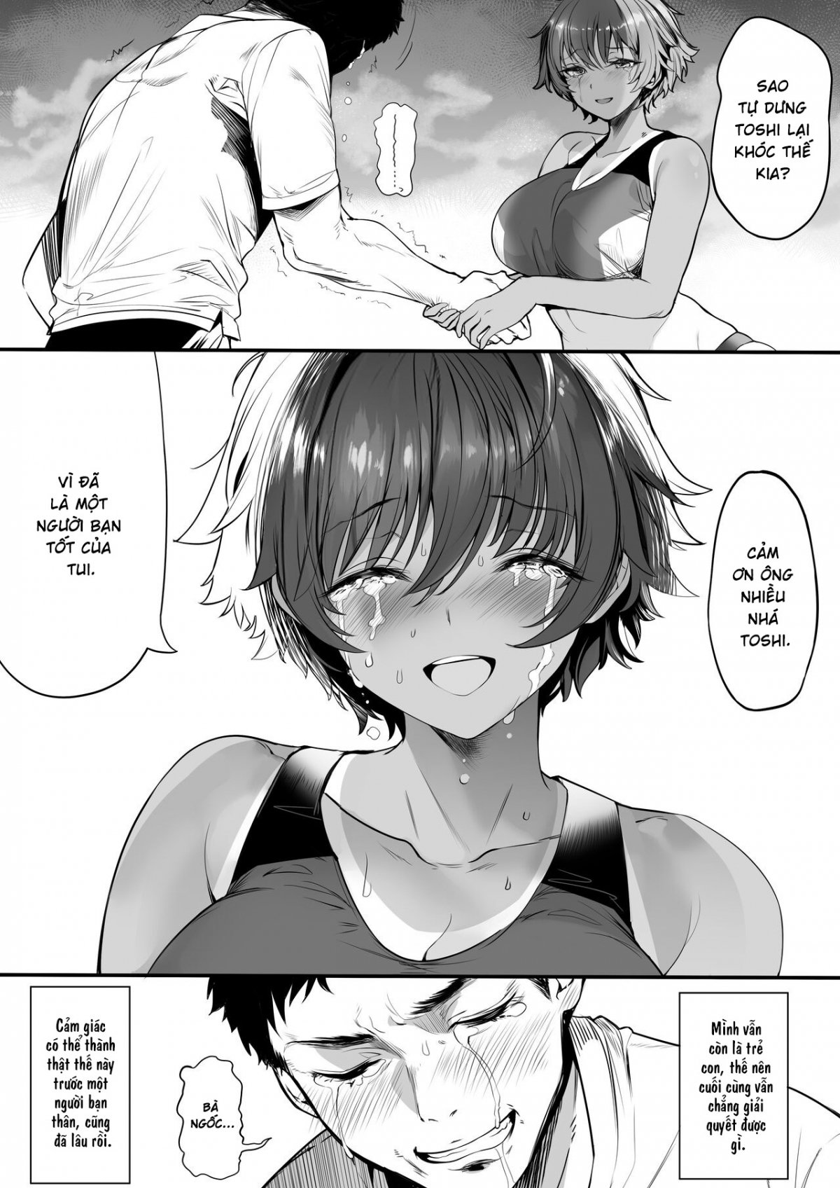 Đọc truyện hentai Rikujoubu no Bokukko Doukyuusei ga Chuunen Komon ni Mesu ni Sareru Ichibu Shijuu - Oneshot cực ngắn