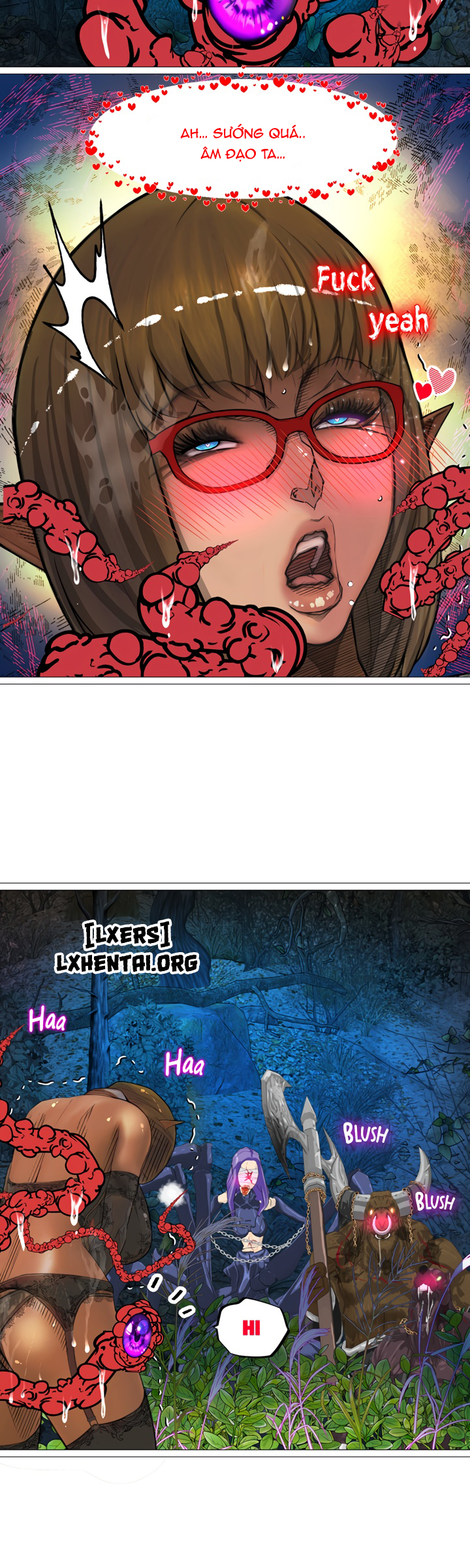 Đọc truyện hentai Nữ Hoàng Dark Elf Và Nô Lệ Orc - Chap 21