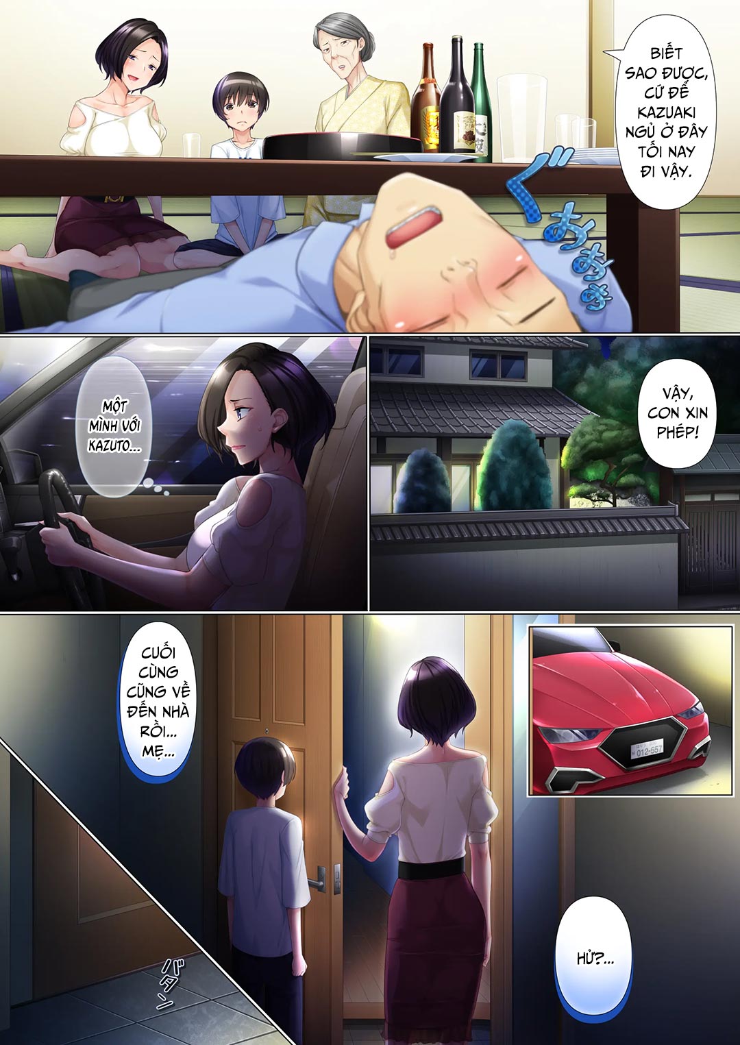 Đọc truyện hentai Cách mẹ thúc đẩy con trai - Oneshot