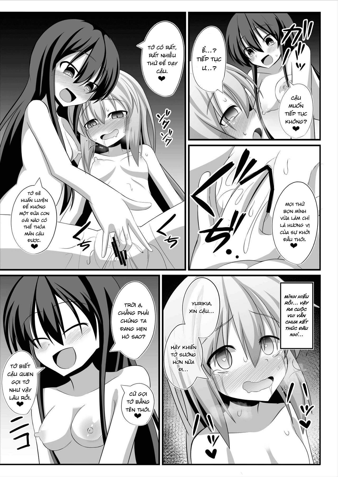 Đọc truyện hentai TS Mesu Ochi ~Onnanoko ni Sarete Love Love Yuri Sex~ - Oneshot