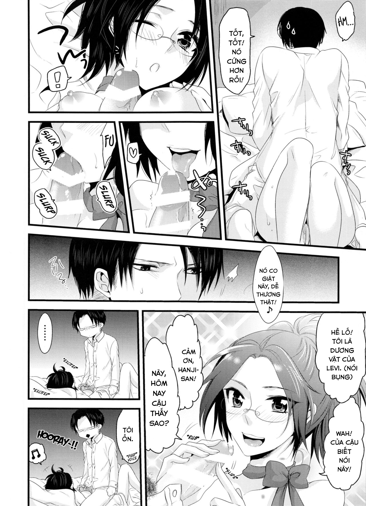 Đọc truyện hentai Candy Holic(Attack on Titan) - Oneshot