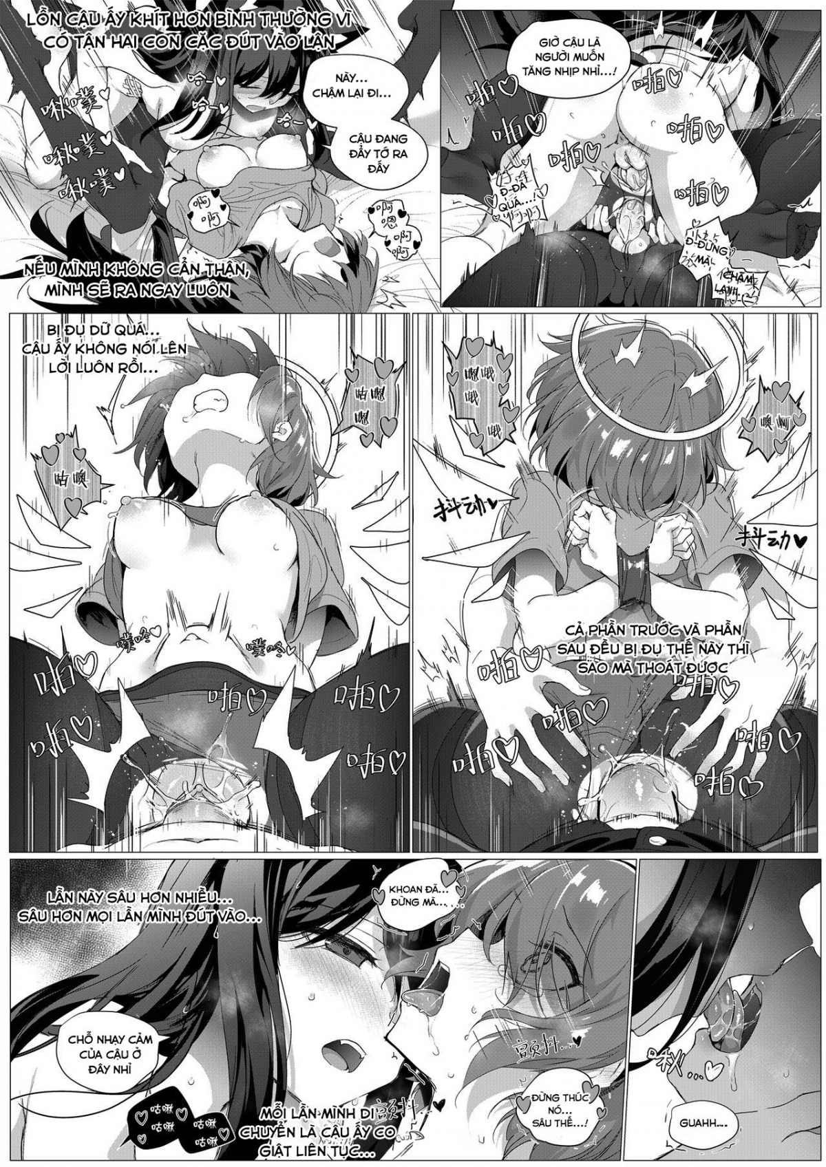 Đọc truyện hentai 2 Texas x Exusiai - Oneshot