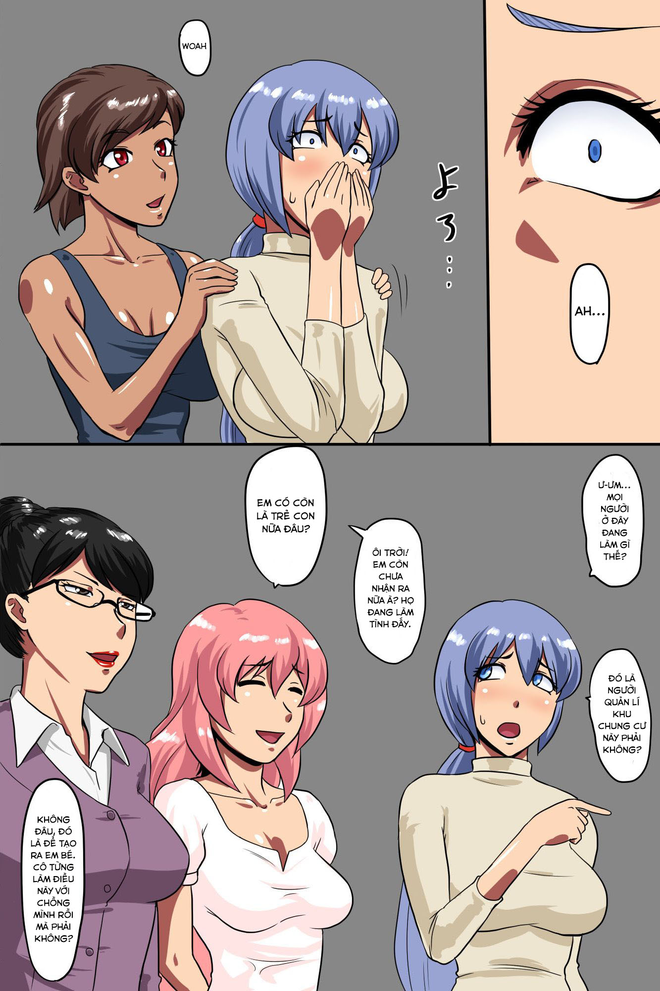 Đọc truyện hentai Hitozuma Kanrinin - Danchi ni Iru Hitozuma wa Zenin Ore ga Kanri Suru - Chap 1