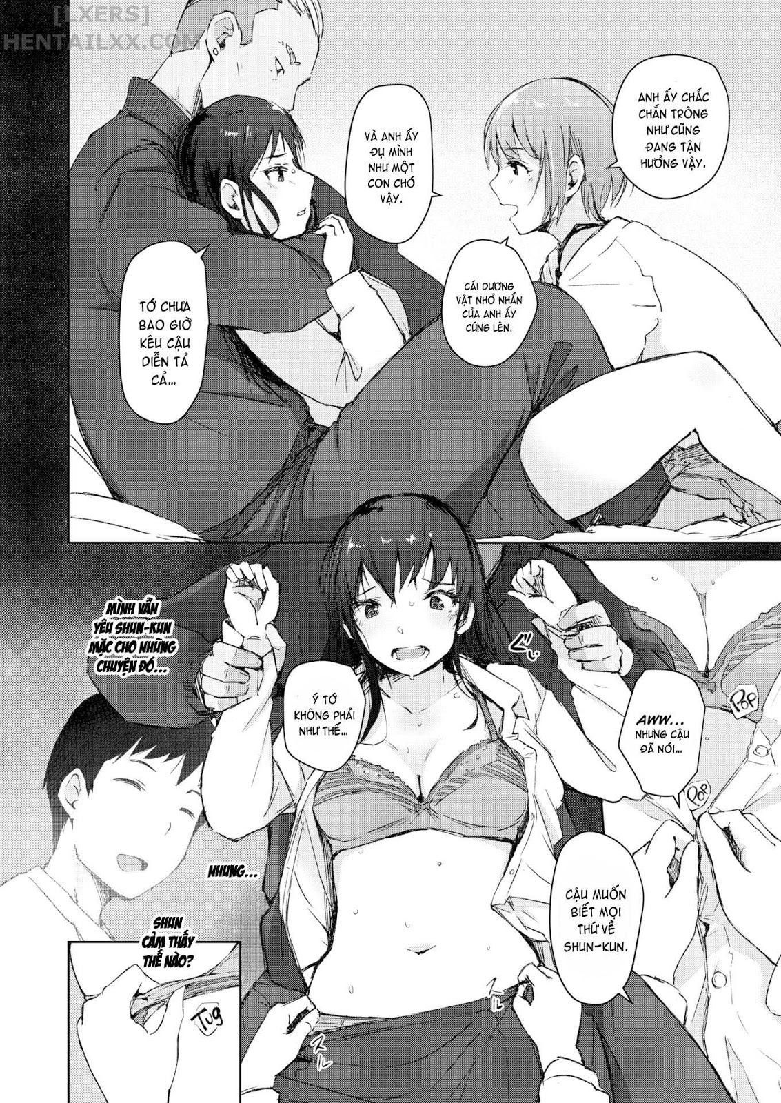 Đọc truyện hentai In My Girlfriend’s Room When I’m Not Around - Chap 2