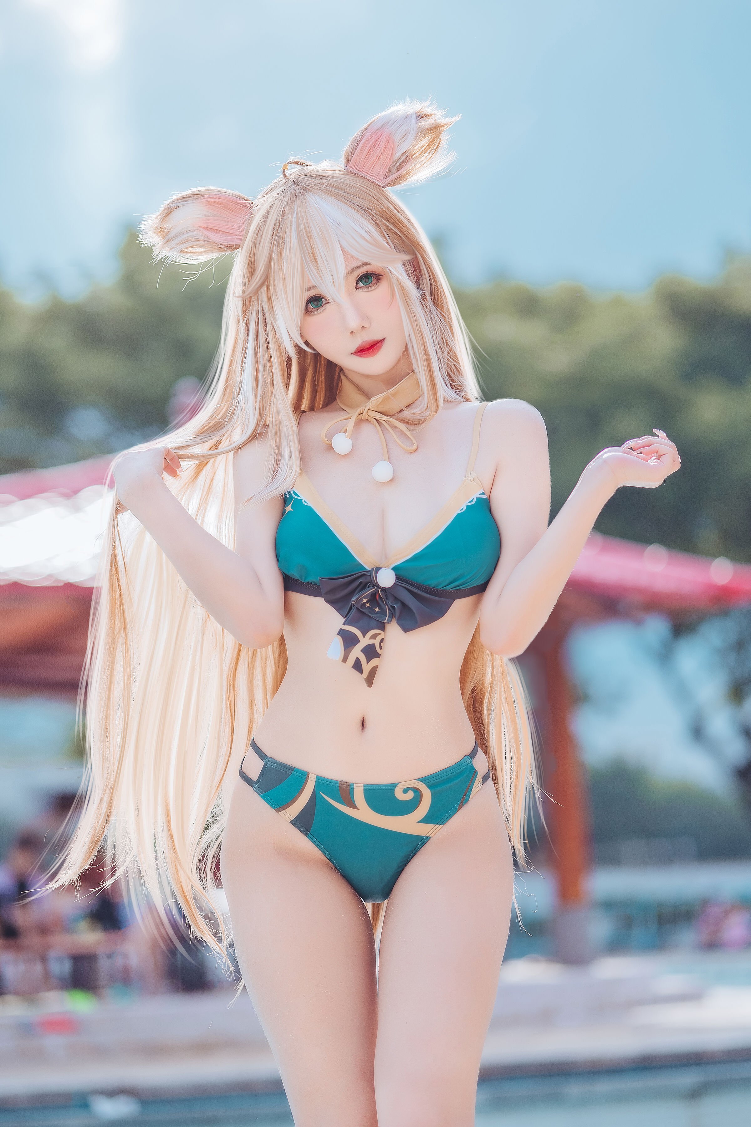 Đọc truyện hentai Tuyển tập Albums siêu phẩm Cosplay - Chap 505 - Fairy Moon - Ms Hina Swimsuit
