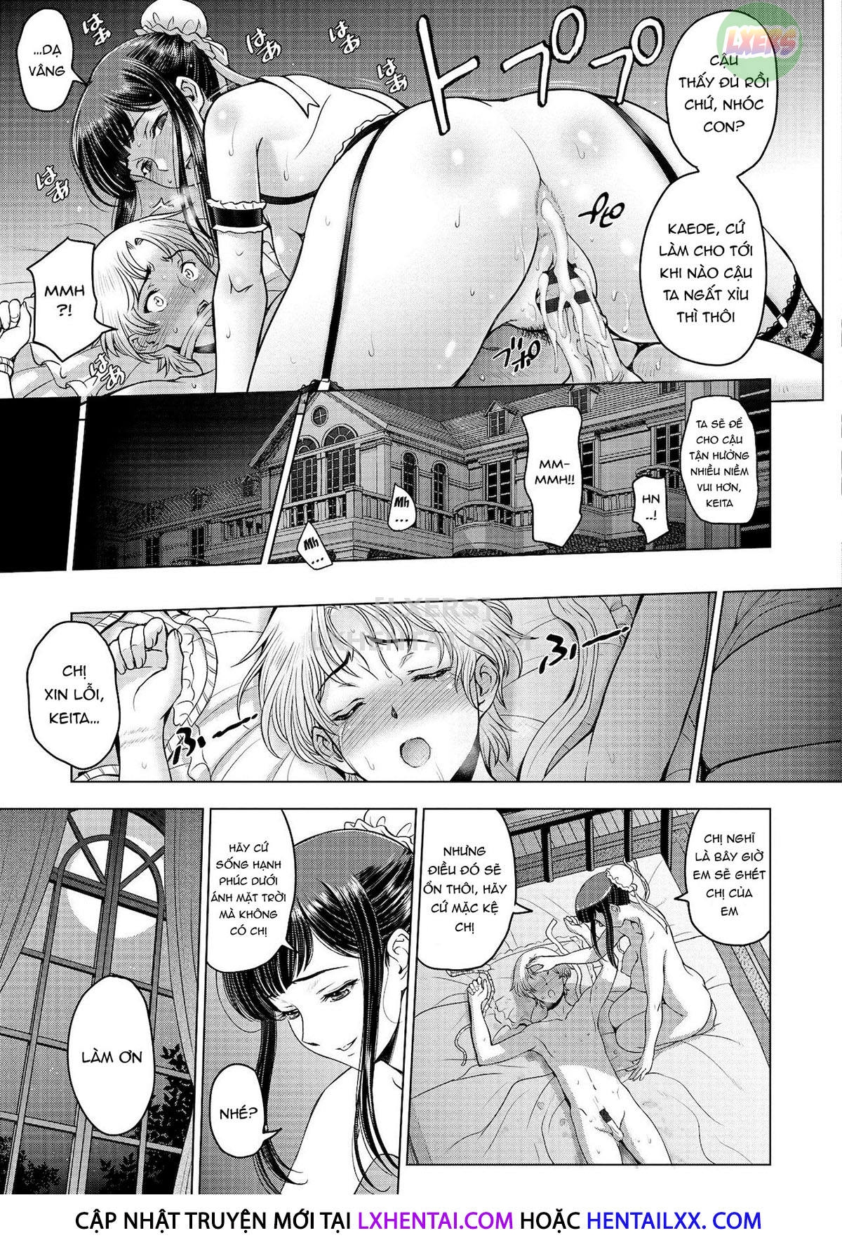 Đọc truyện hentai Chị gái siêu dâm đãng - Chap 8