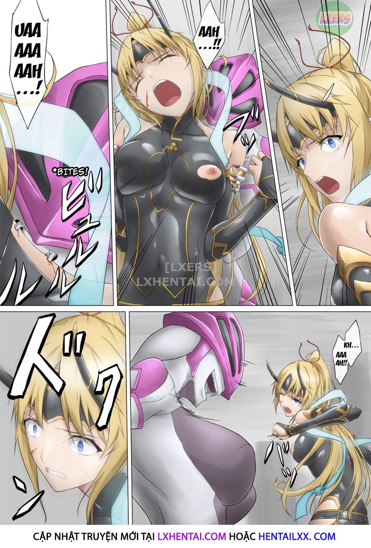 Đọc truyện hentai Heroine Violation: Swapped Between 5 Enemies - Oneshot