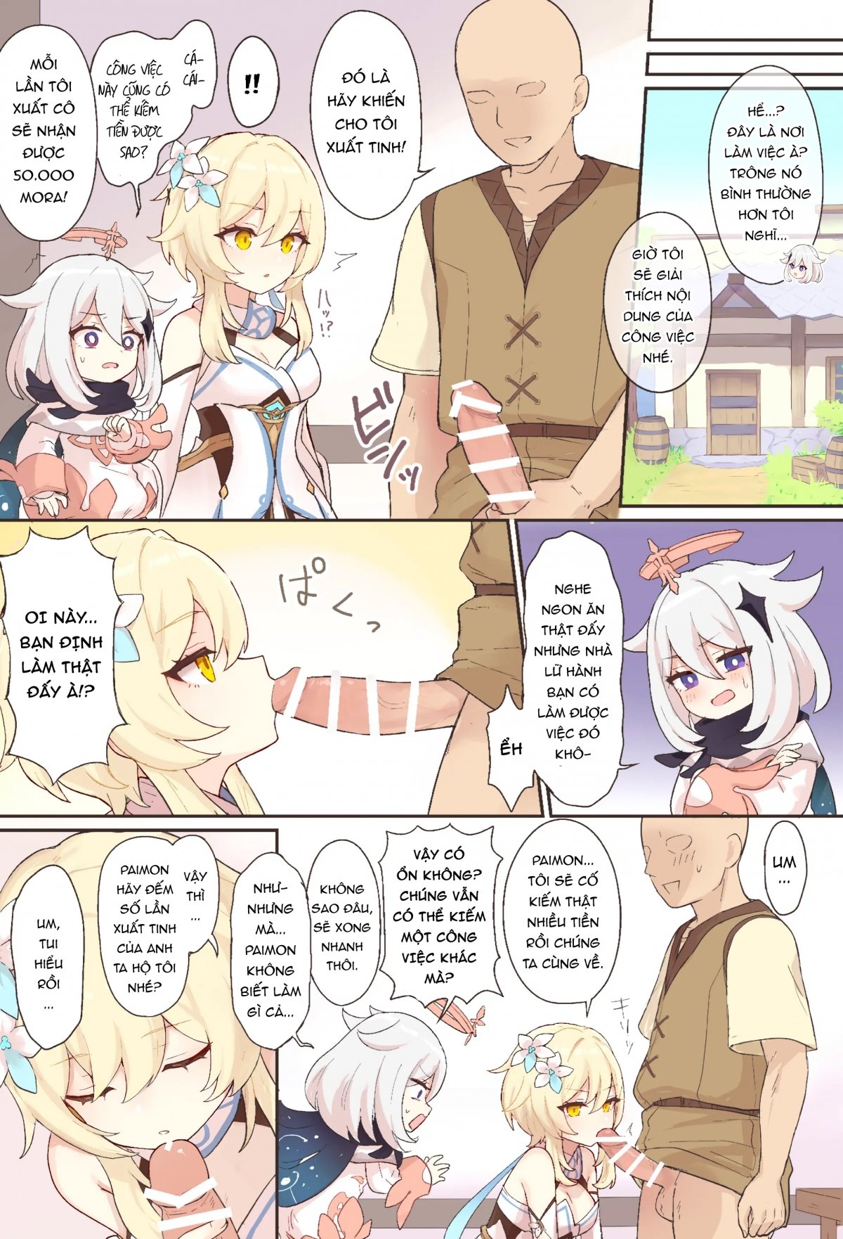 Đọc truyện hentai Lumine-Chan giúp tôi giải toả - Oneshot