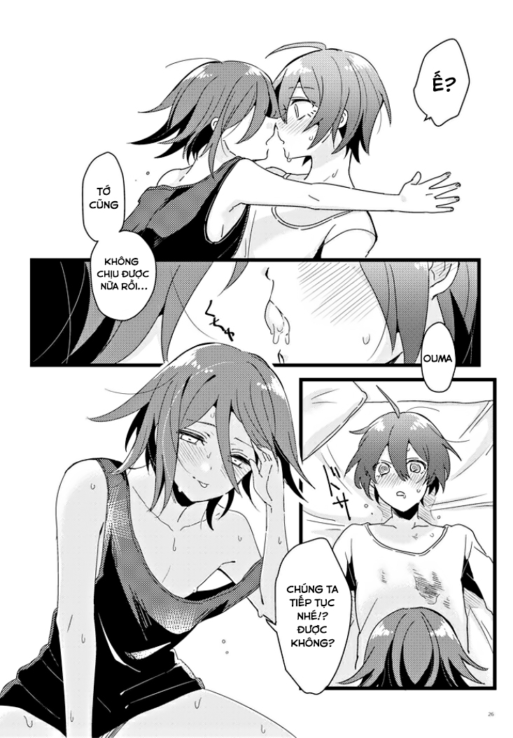 Đọc truyện hentai Shiroi Suisou to Akai Kingyo - Oneshot