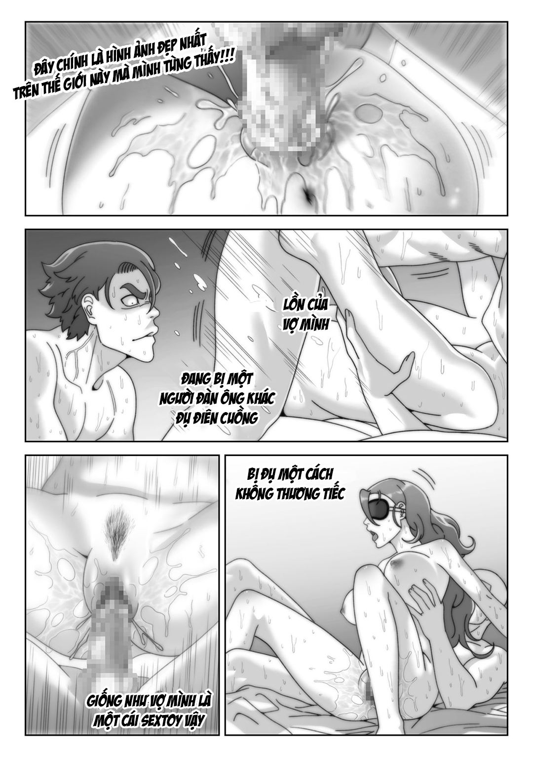 Đọc truyện hentai Quà sinh nhật cho vợ - Chap 1