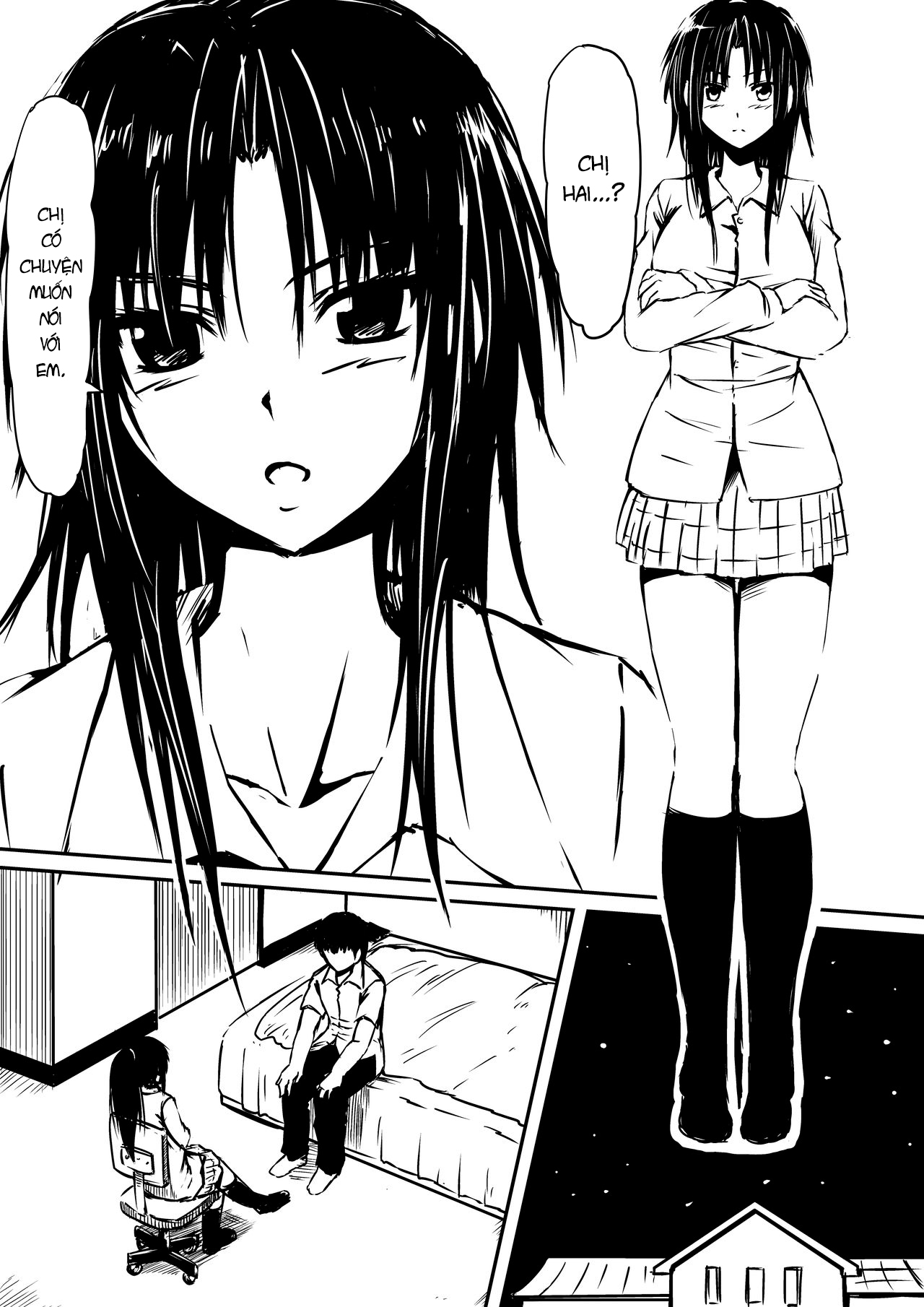 Đọc truyện hentai Thiếu niên và con cặc thần thánh mê hoặc chị em - Chap 1