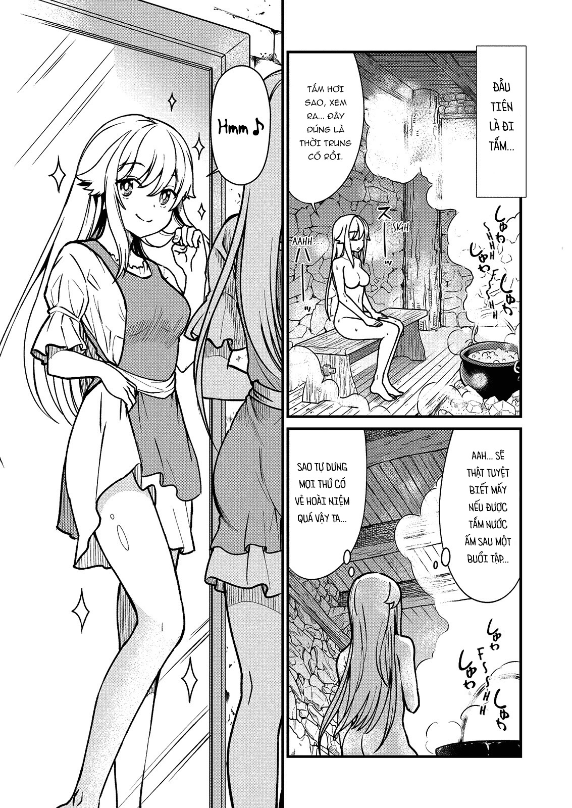 Đọc truyện hentai Trở thành nữ kiếm vương và làm việc tại nhà thổ - Chap 1
