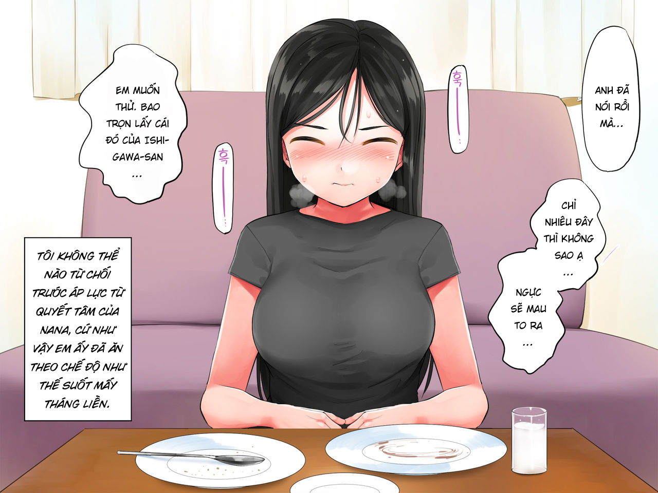Đọc truyện hentai Khi tôi bế cô gái gầy gò của mình lên, cô ấy ướt sũng - Part 3