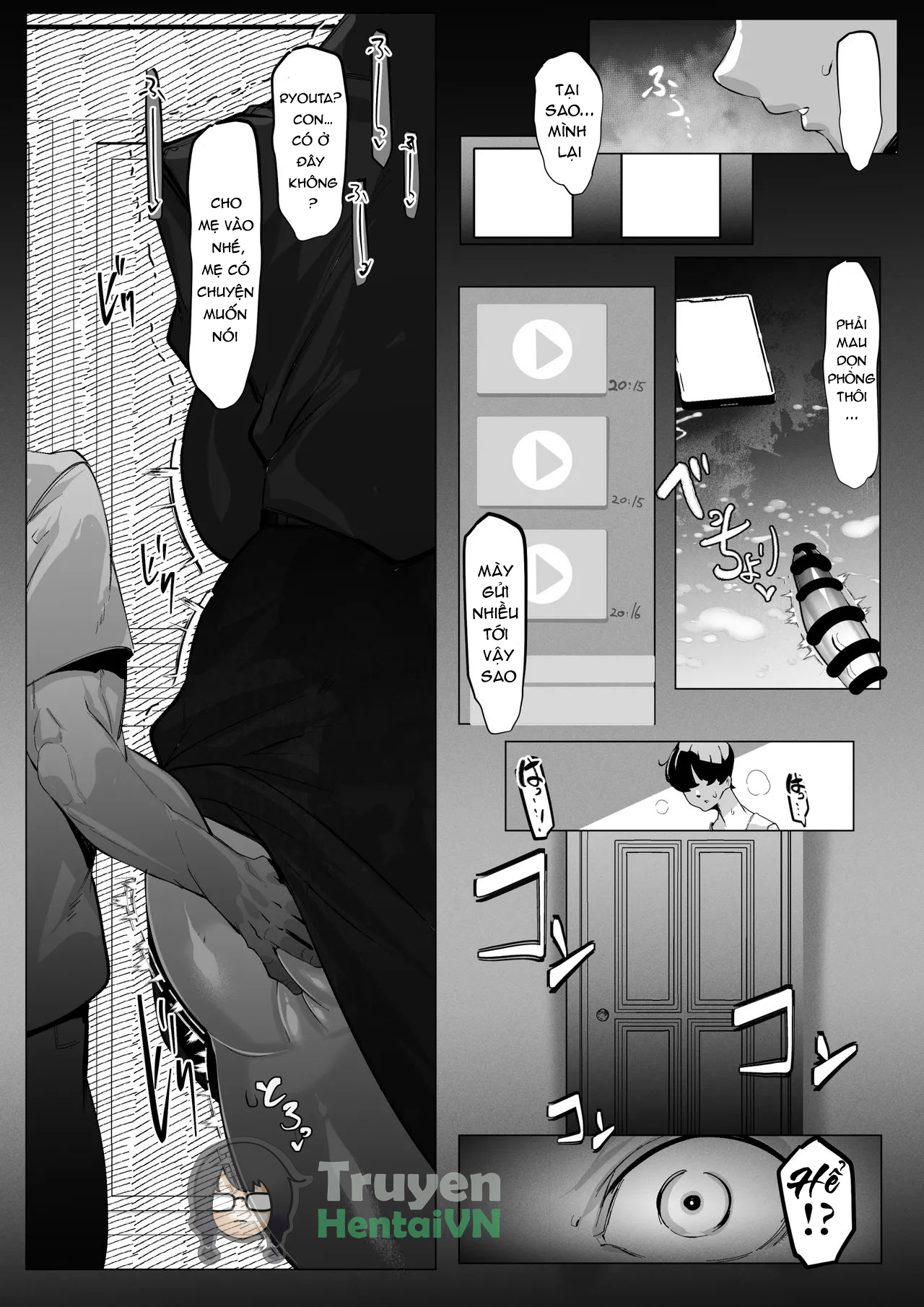 Đọc truyện hentai Hitozuma Hiromi wa Aitsu no Iinari - Chap 2