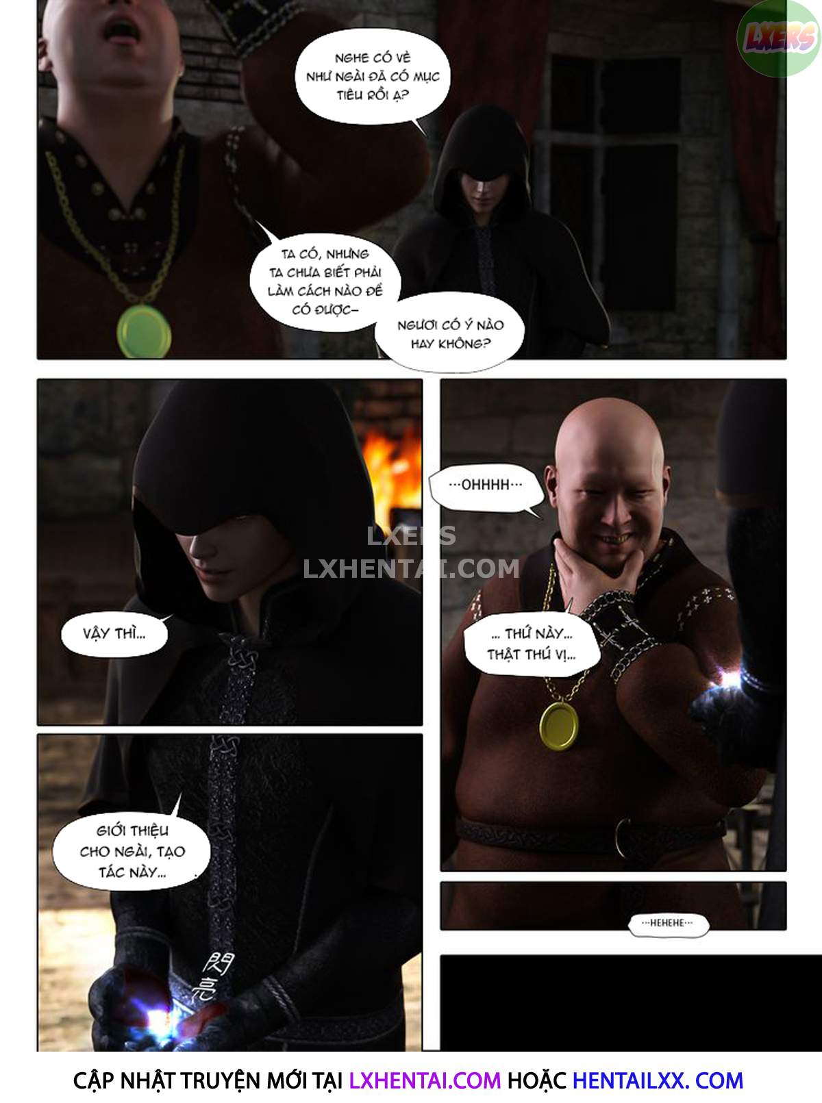 Đọc truyện hentai The Rose Fall Into Darkness - Chap 1