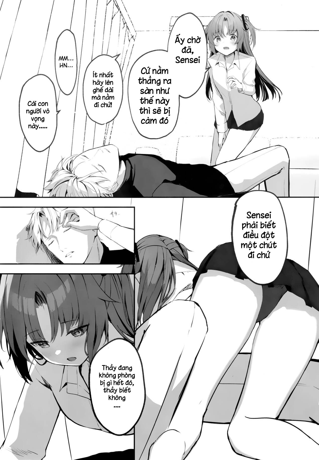 Đọc truyện hentai Cơn mưa và sự vội vàng - Oneshot