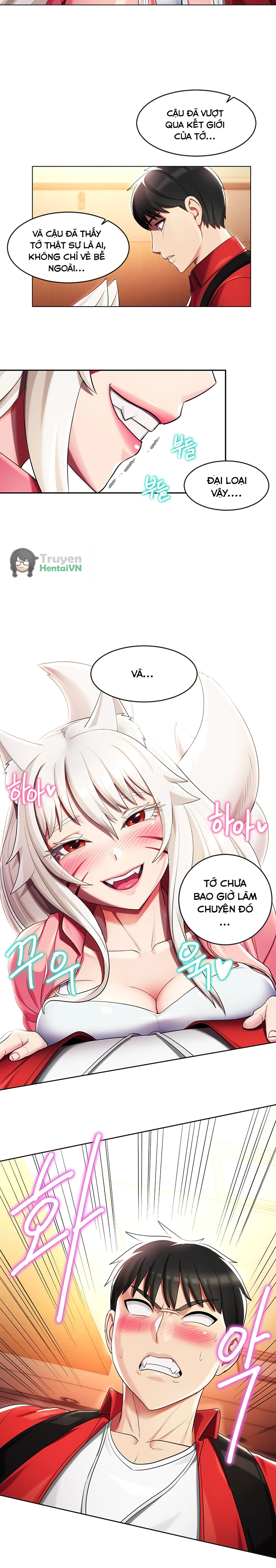 Đọc truyện hentai Phép thuật, hậu cung Yokai - Chap 4