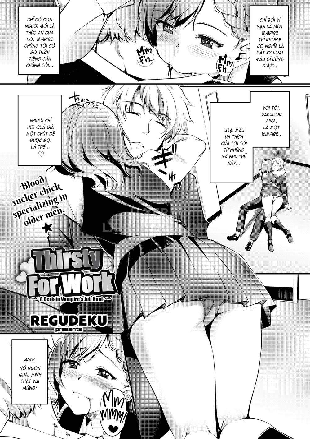 Đọc truyện hentai Midara Switch - Sensual Switch - Chap 3 - Thirsty For Work ~A Certain Vampires Job Hunt~