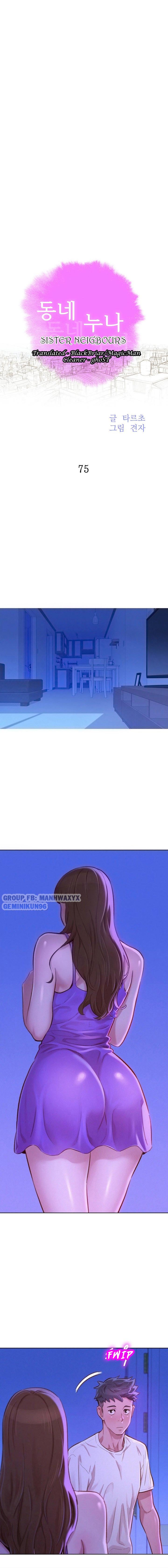 Đọc truyện hentai Chị Gái Hàng Xóm - Chap 75