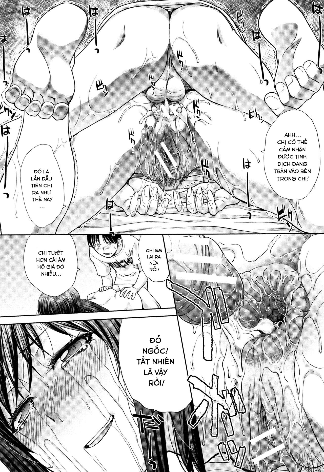 Đọc truyện hentai Sống chung với chị gái - Chap 9 - End