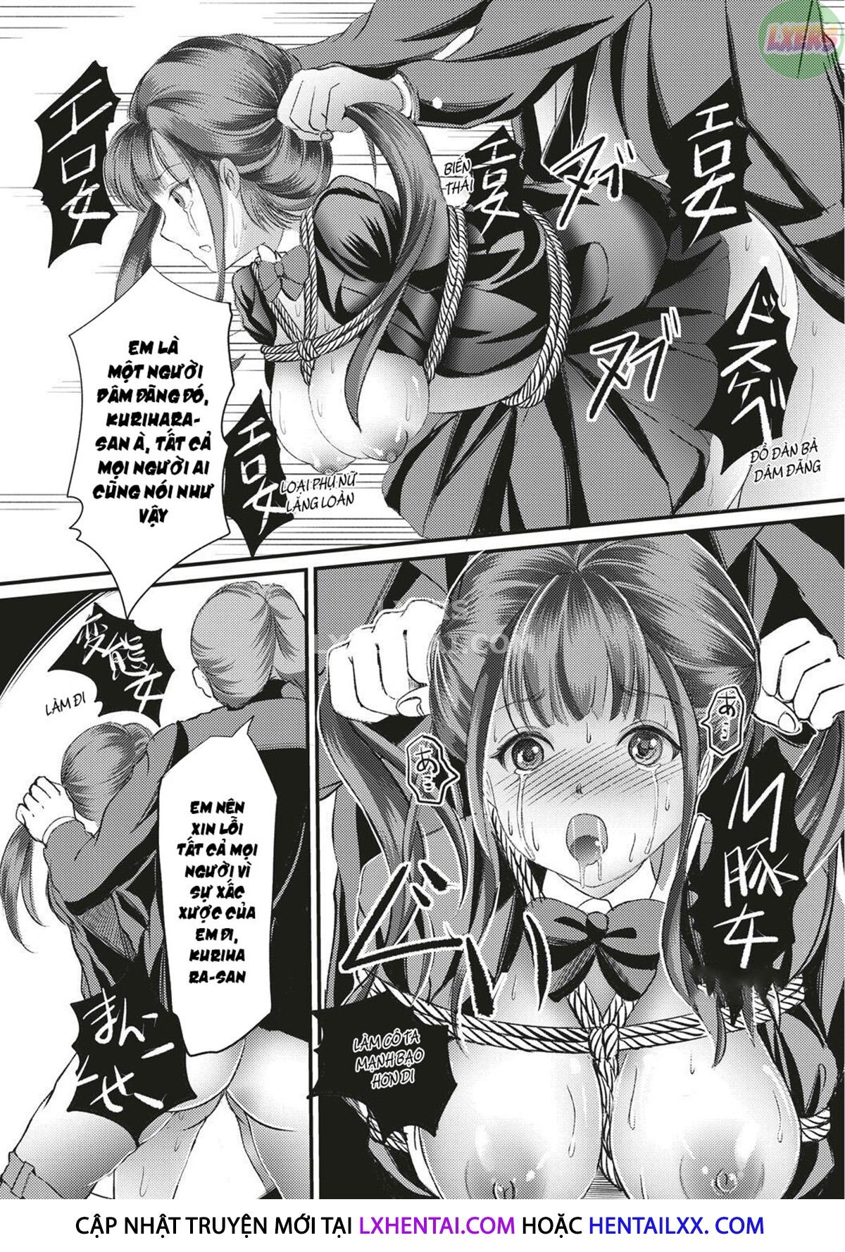 Đọc truyện hentai Kinbaku Seidorei Choukyou Gakuen - Chap 1