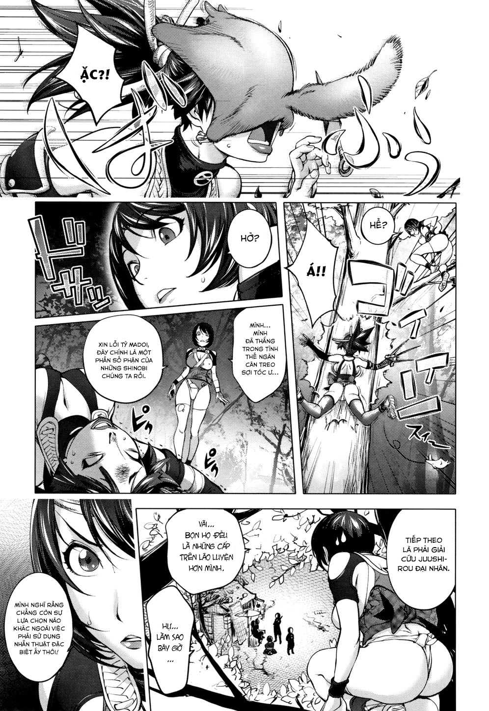 Đọc truyện hentai Nàng Kunoichi ngơ ngác - Chap 3 - Sự cố phục thù