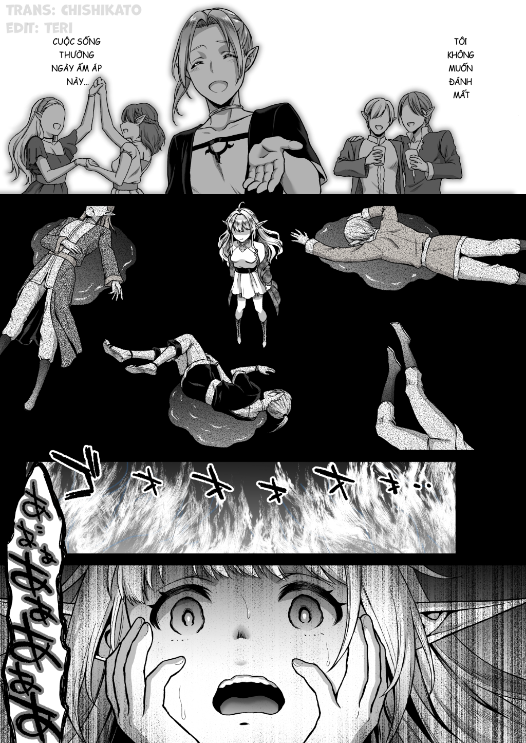 Đọc truyện hentai Tasogare No Shou Elf 4 - Oneshot