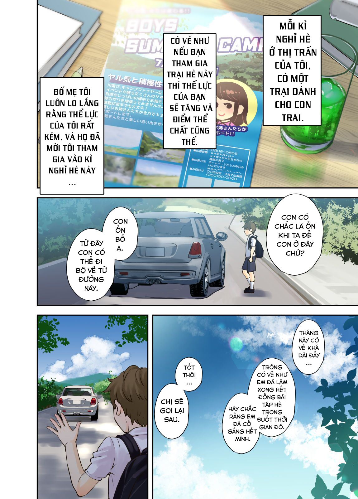 Đọc truyện hentai Câu chuyện về cuộc huẩn luyện thể chất với các chị gái của tôi - Chap 1.1