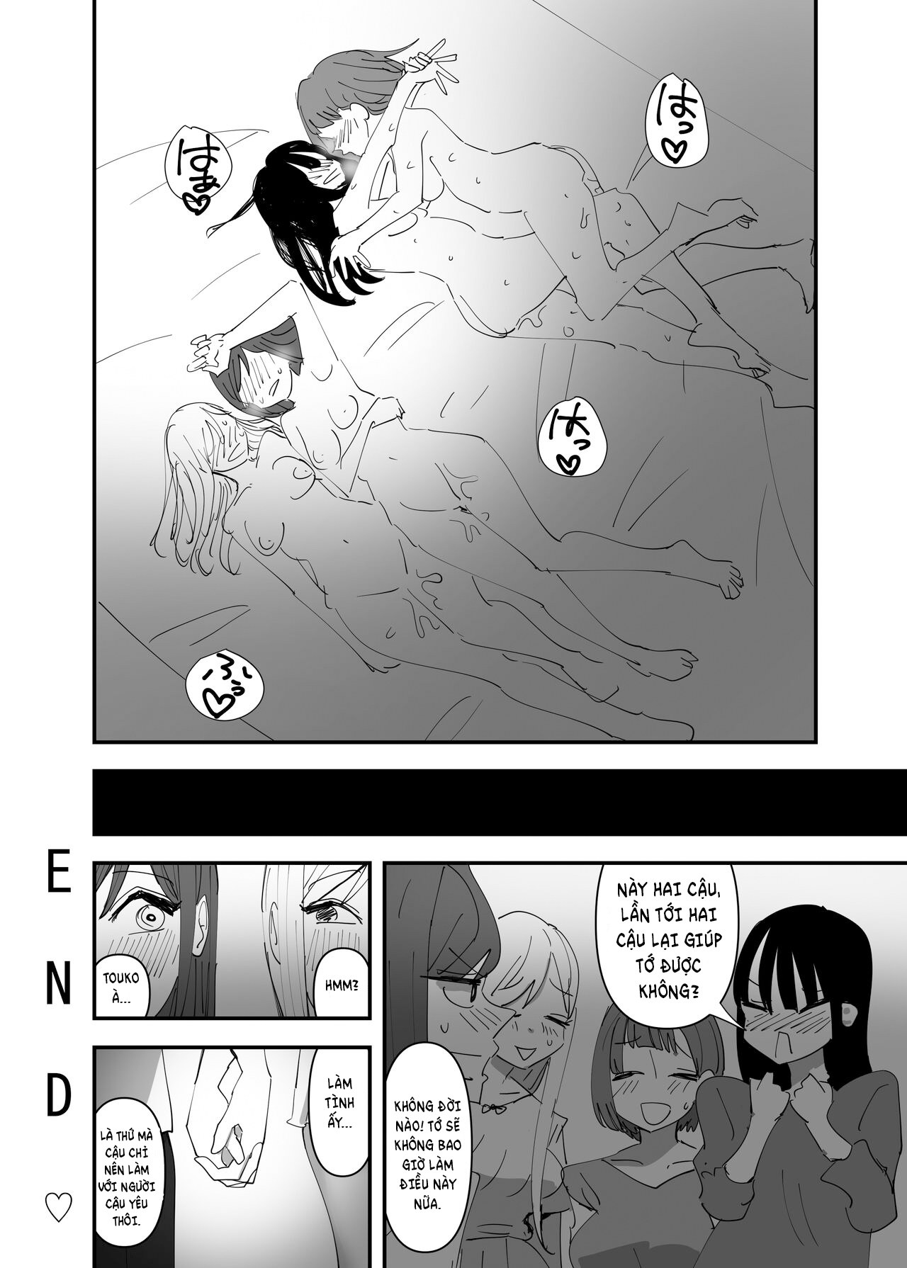 Đọc truyện hentai Chuyện tình của những cô nàng táo bạo - Chap 3