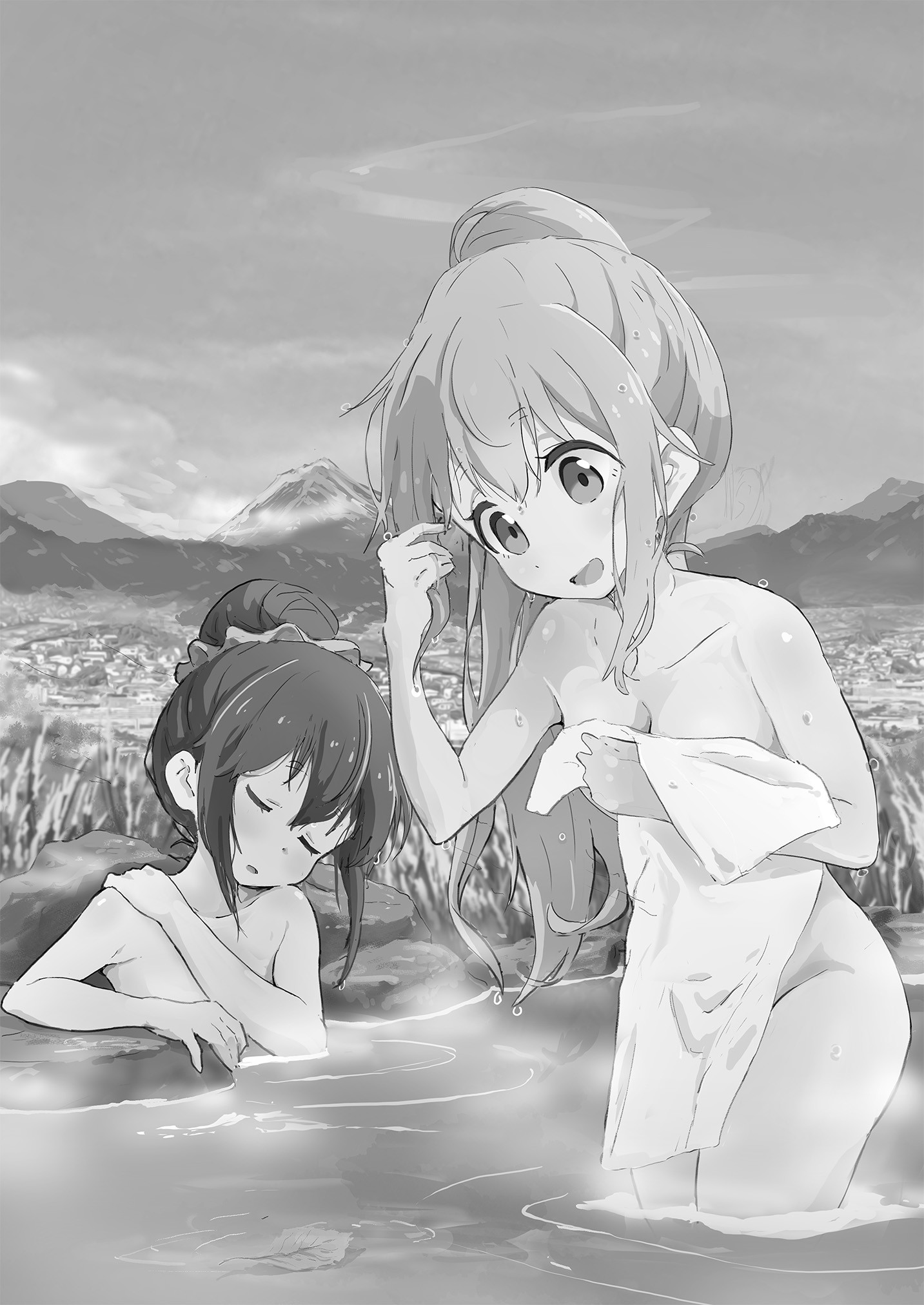 Đọc truyện hentai Nade Rin ga Onsen de - Oneshot