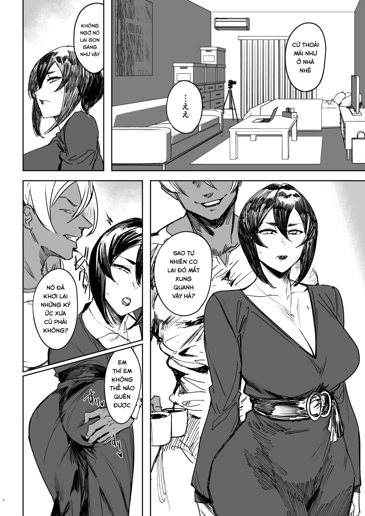 Đọc truyện hentai Hoa hồng rực rỡ cùng em gái - Chap 2