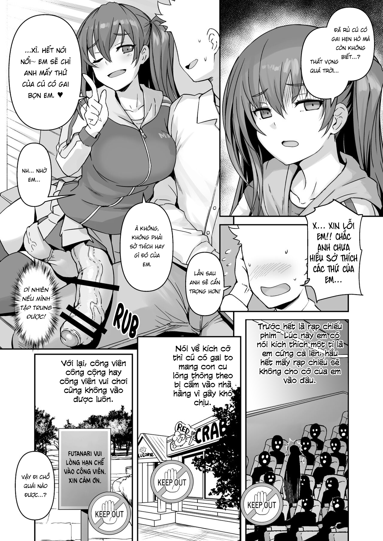 Đọc truyện hentai Bạn gái Futa - Oneshot