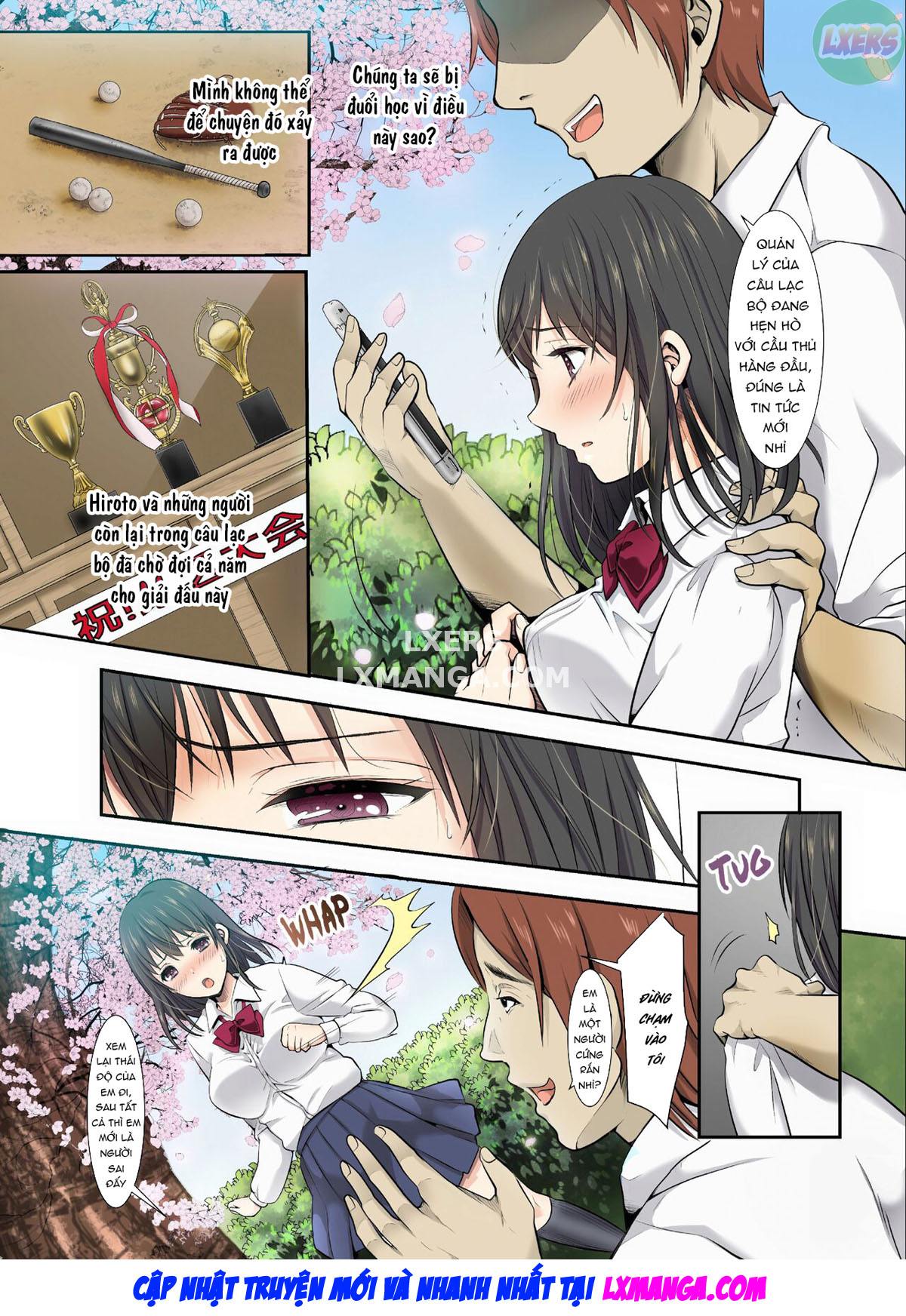 Đọc truyện hentai Khi hoa anh đào rơi - Oneshot