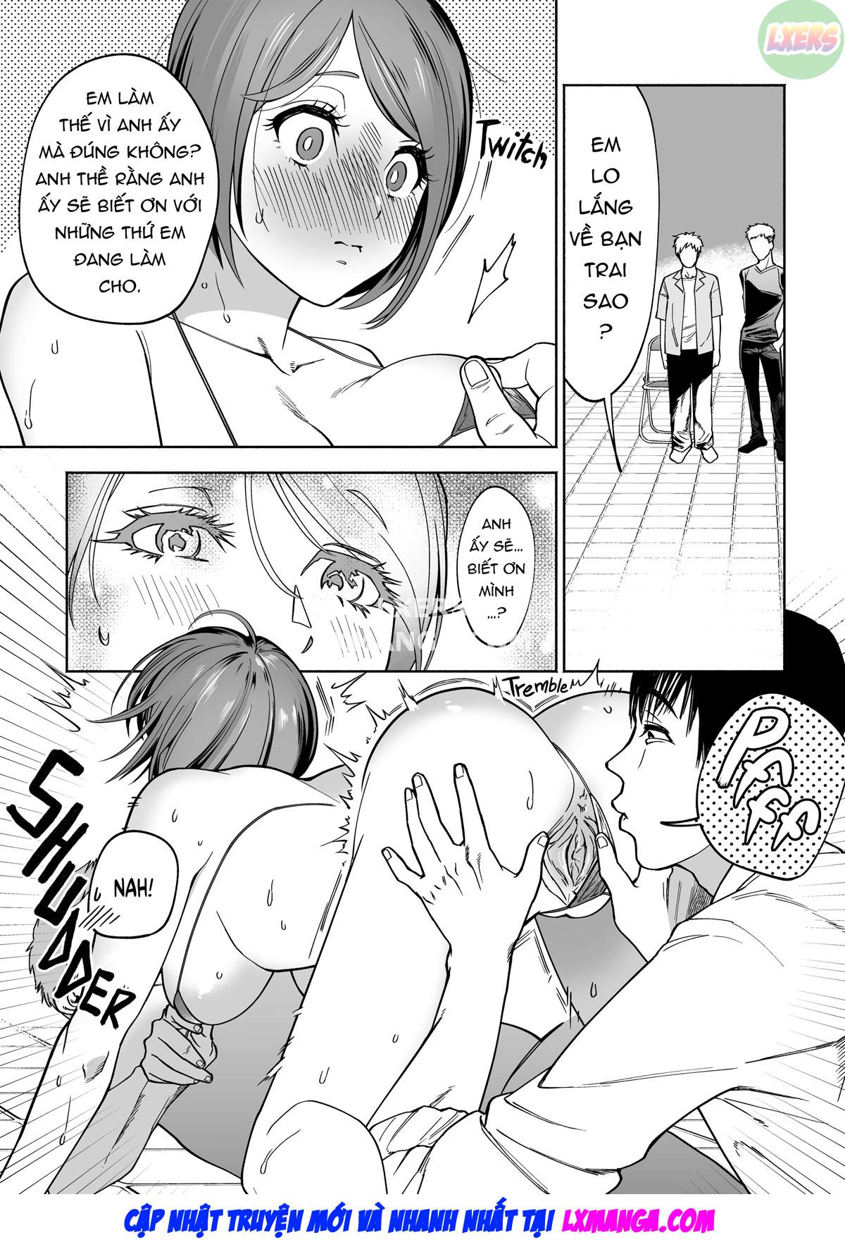 Đọc truyện hentai JD Kanojo NTR AV Kyousei Shutsuen - Oneshot - Không che