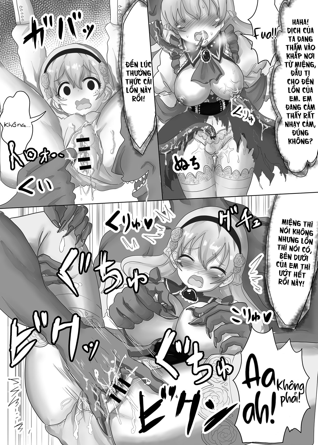 Đọc truyện hentai Thánh nữ chuyển sinh bị Ma vương tà ác hiếp dâm rồi bị ép trở thành cô dâu đẻ con cho hắn - Oneshot nứng