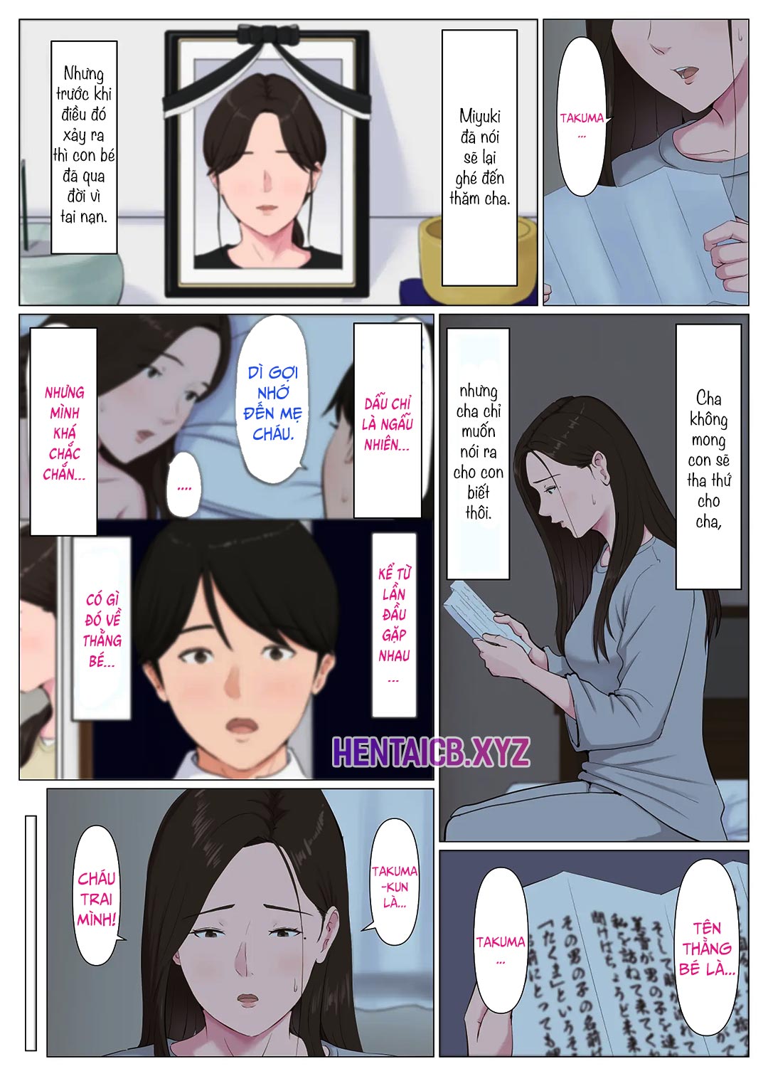 Đọc truyện hentai Người phụ nữ giống mẹ tôi - Chap 2.2