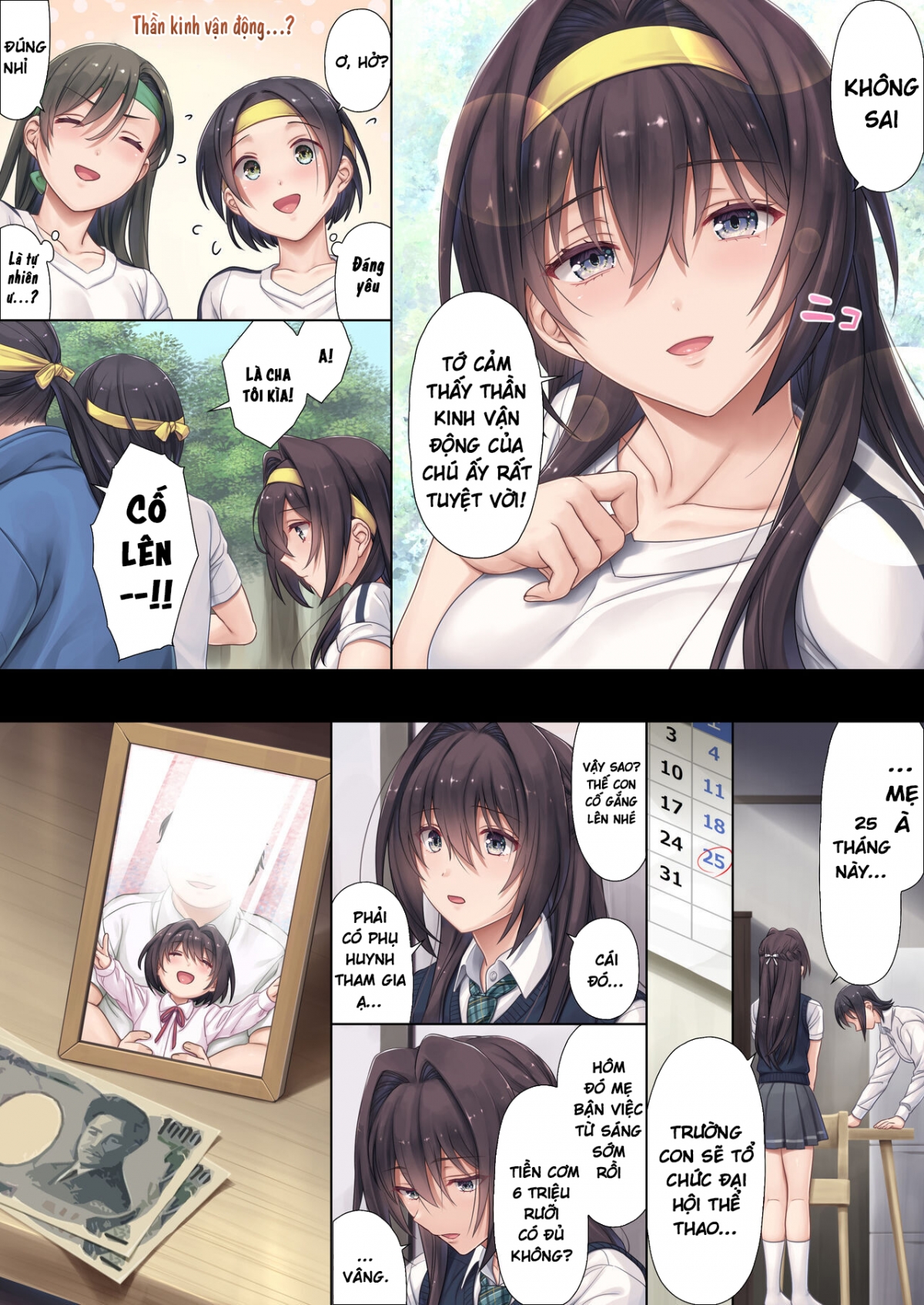 Đọc truyện hentai Musume no Class no Iinchou wa Papa ga Hoshii Rashii - Oneshot