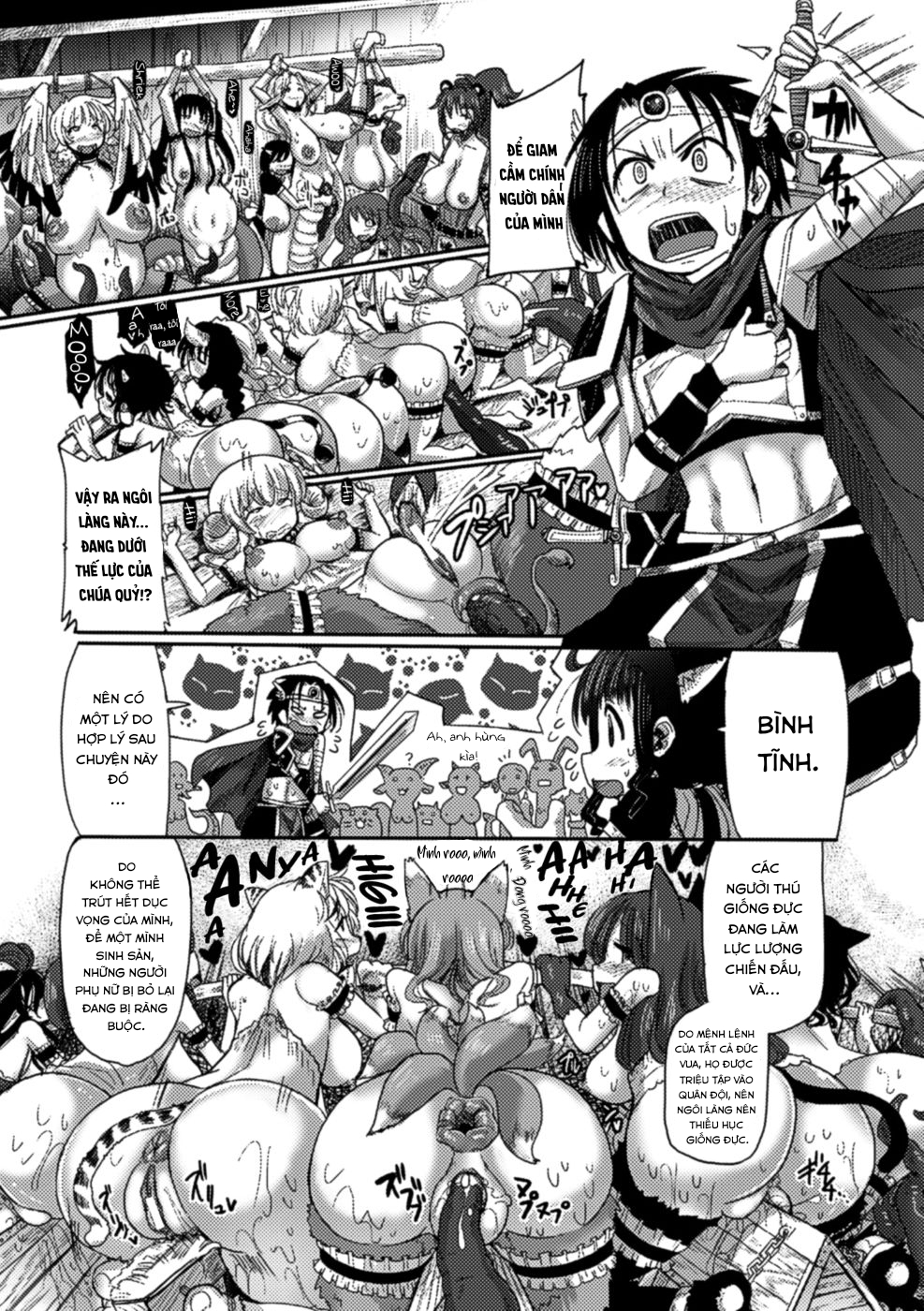 Đọc truyện hentai Beastman Village Breeding Business - Oneshot