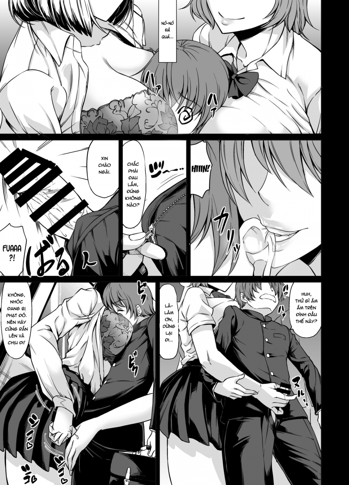 Đọc truyện hentai Shiranai Onee-san ni hasamare pyu pyu - OneShot