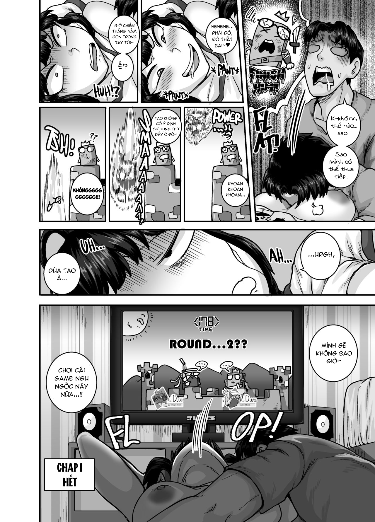 Đọc truyện hentai Dạy Dỗ Con Em Láo Lòn Bằng Con Cá Chà Bặc - Vol 2 - Chap 1 - Vì game mà ae phang nhau