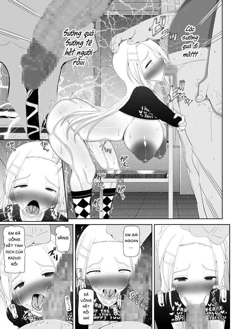 Đọc truyện hentai Loli Kyonyuu ni Yoroshiku Sou - Chap 8 + 9 - End.