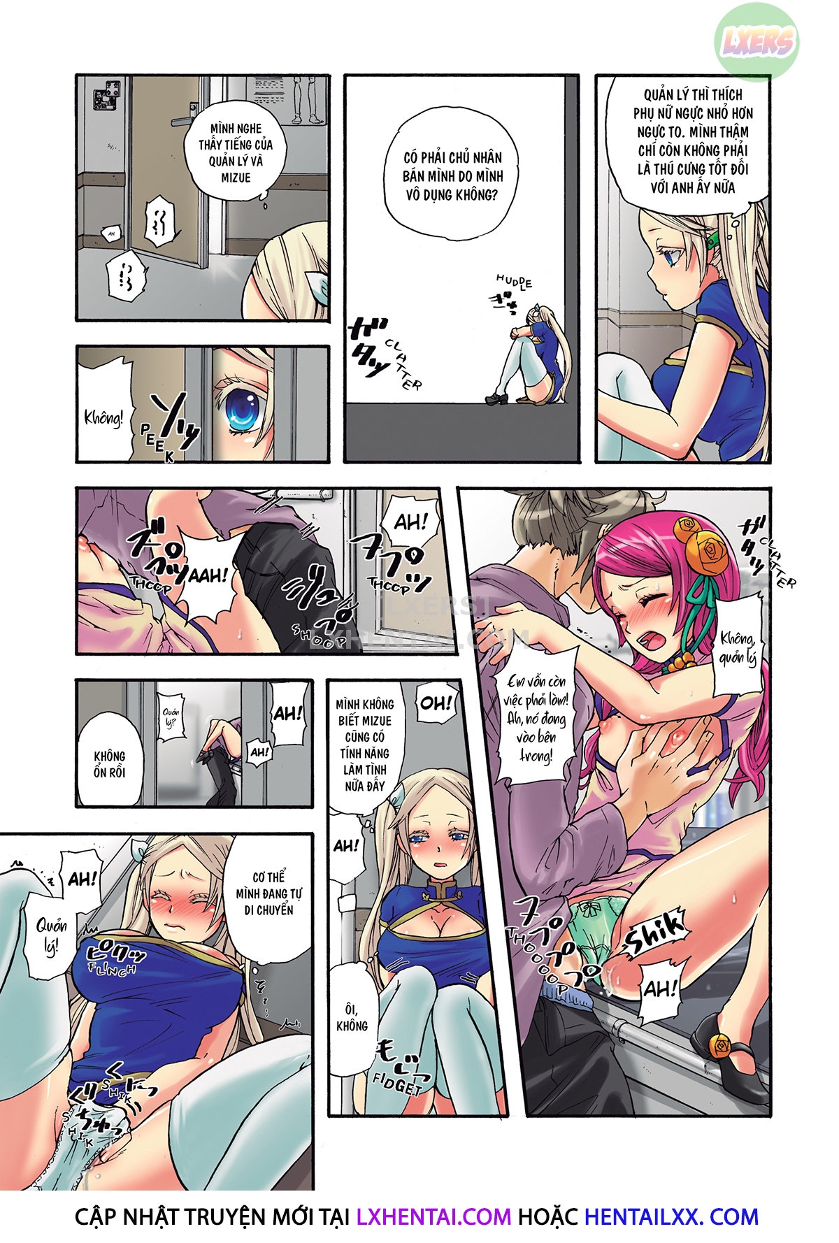 Đọc truyện hentai Robot thú cưng Lilly - Chap 4