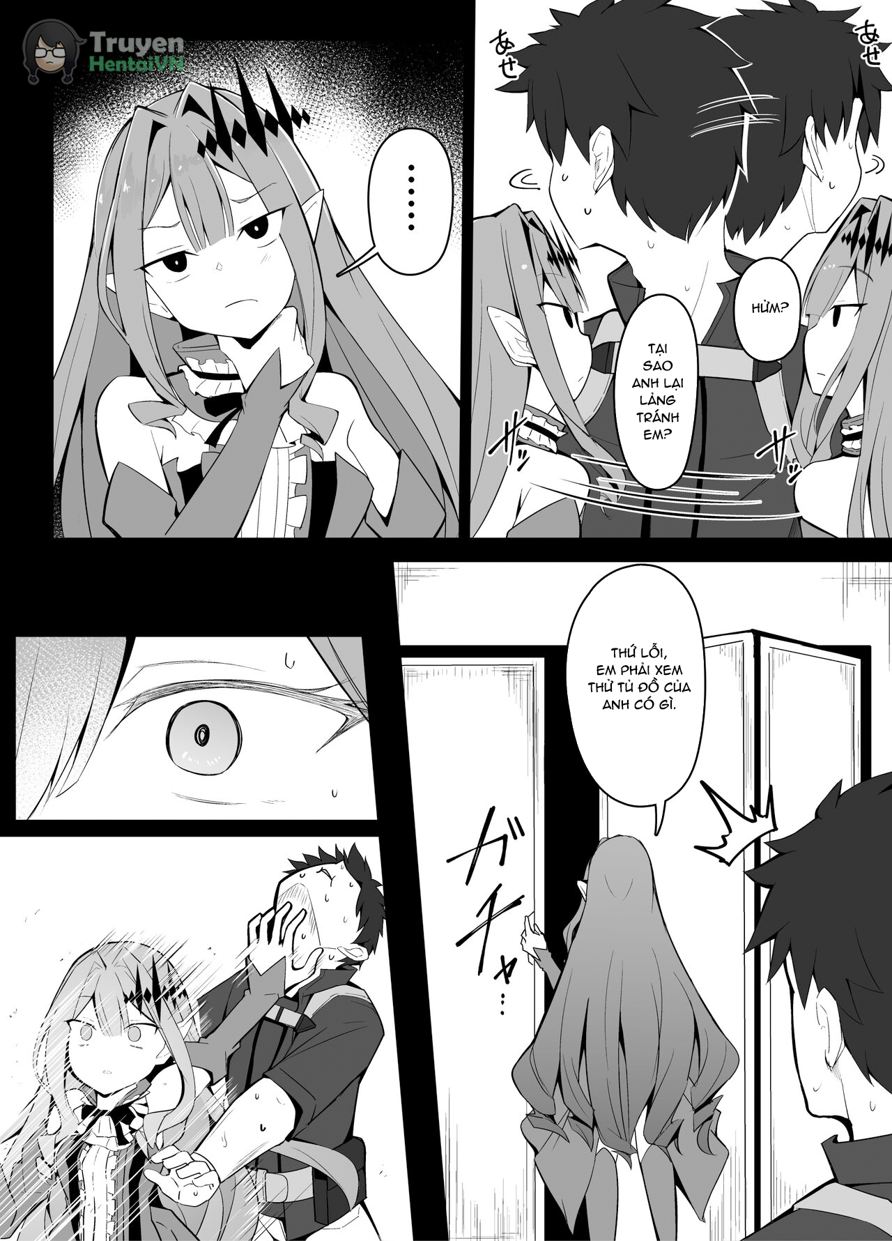 Đọc truyện hentai Master no Furete wa Ikenai Bubun o Ijitte shimau Baobhan Sith - Oneshot