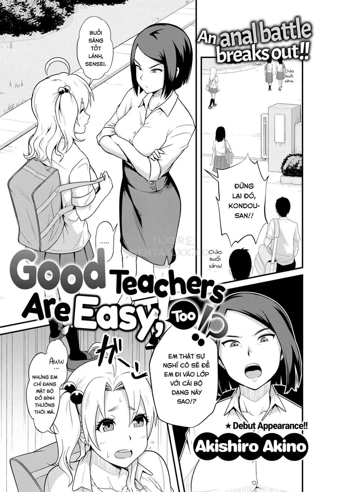 Đọc truyện hentai Good Teachers Are Easy, Too!? - Oneshot