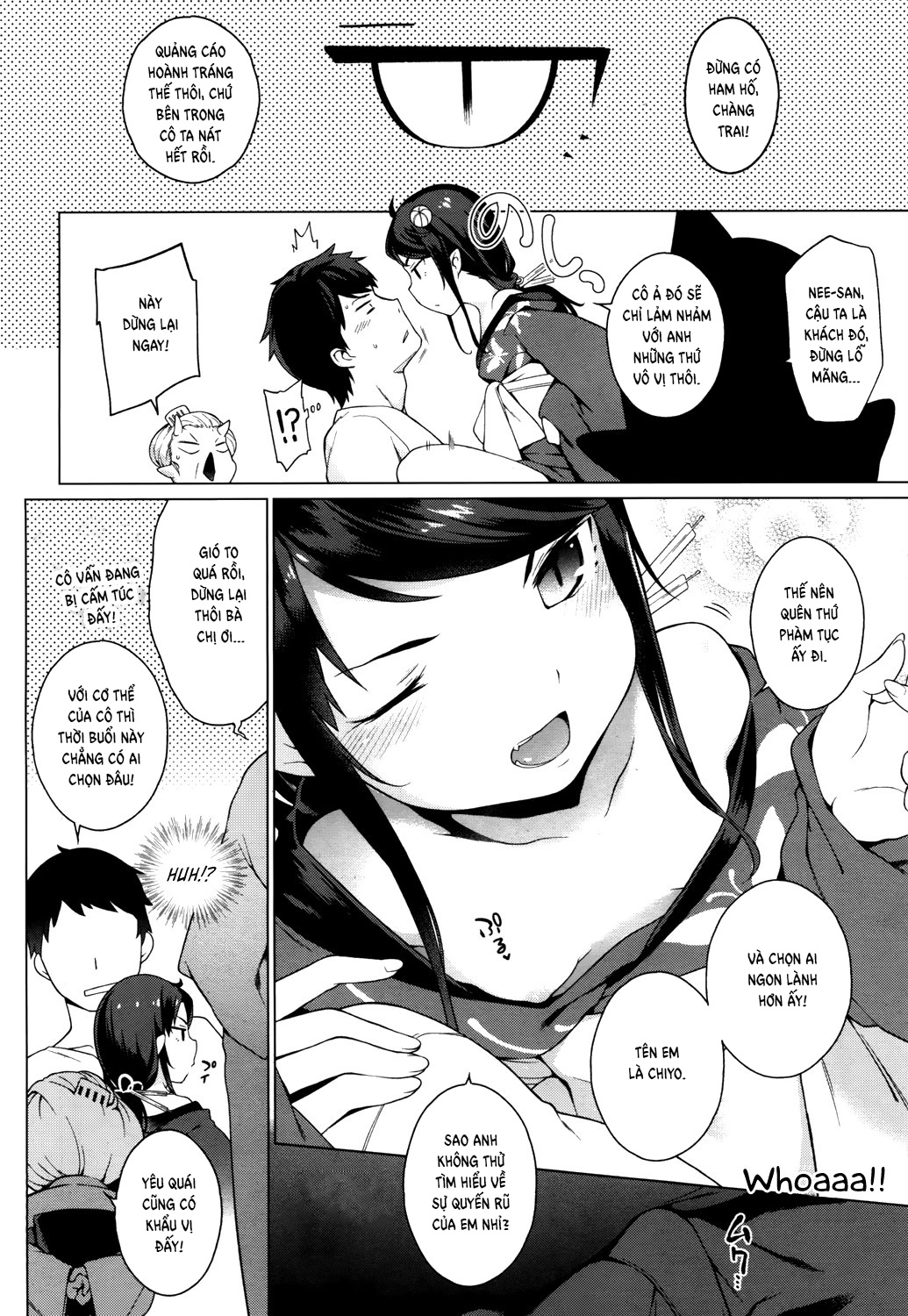 Đọc truyện hentai My First Time at the (Lolibabaa) Red Light District - Oneshot