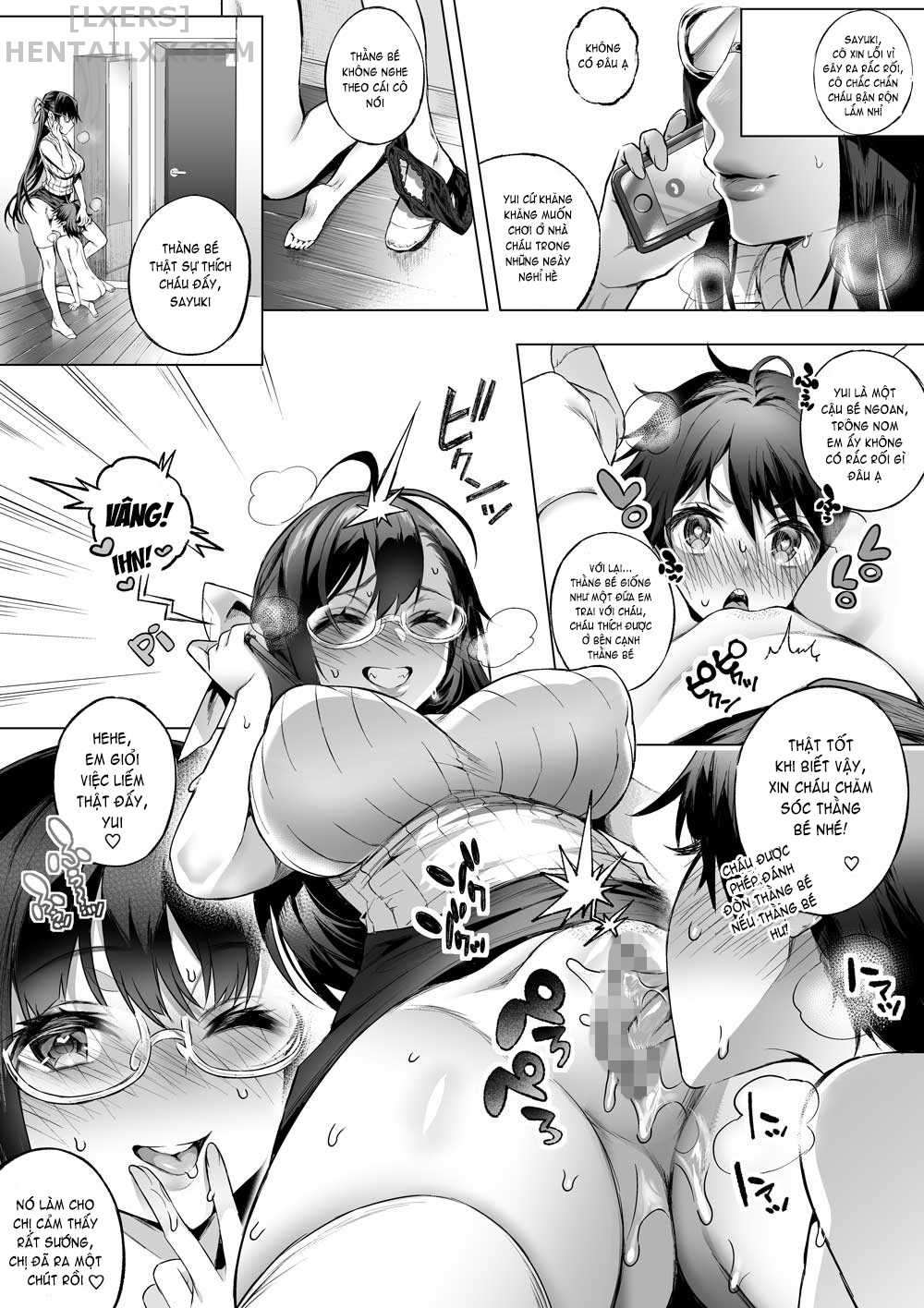 Đọc truyện hentai Sayuki Onee-San Wa Gaman Ga Dekinai - Chap 2
