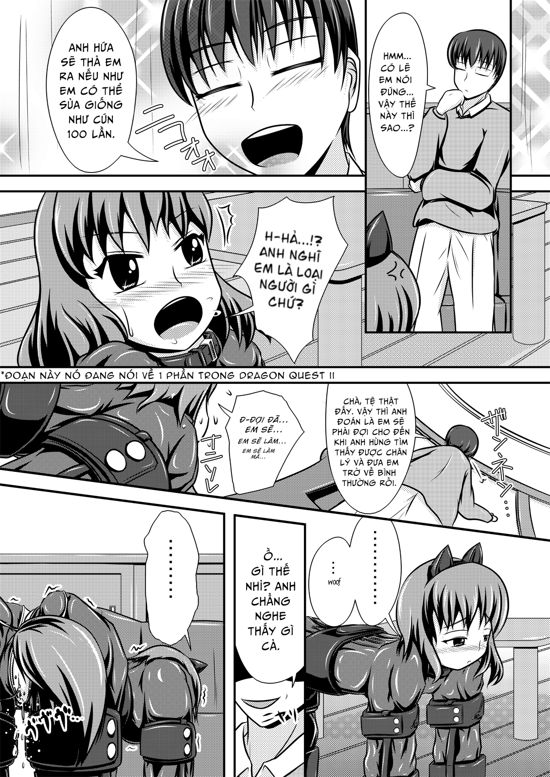 Đọc truyện hentai Hitoinu Banashi - Oneshot