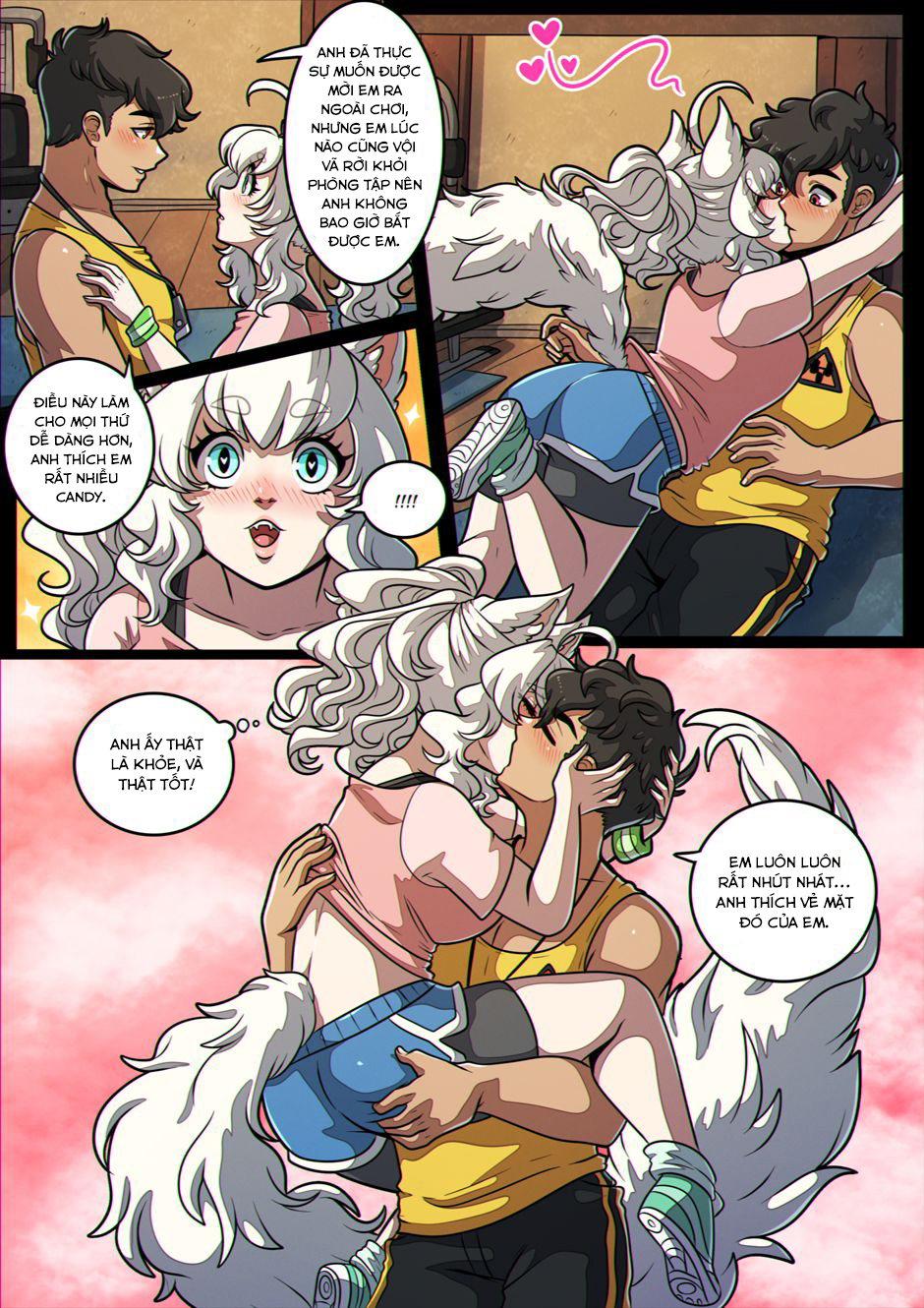 Đọc truyện hentai Candy Workout - Oneshot