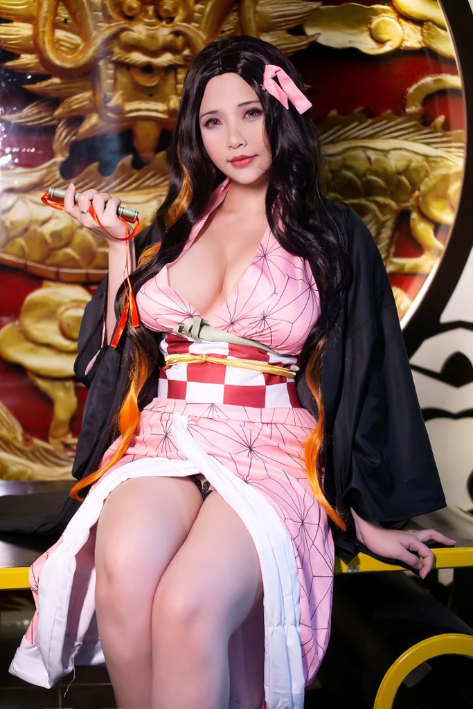 Đọc truyện hentai Tuyển tập Albums siêu phẩm Cosplay - Chap 1031 - Hana Bunny – Nezuko